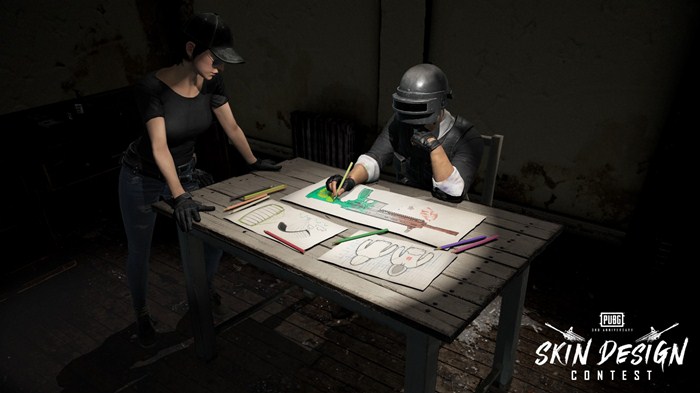 PUBG三周年全球社区皮肤大赛