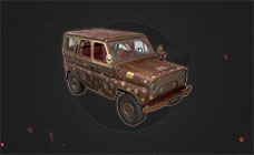 “圣诞快乐”乌阿斯吉普车