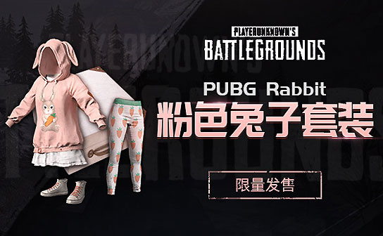 粉色兔子套装 粉色兔子套装
