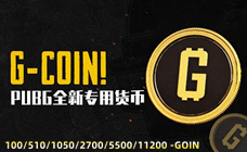 PUBG 专用货币 G-COIN