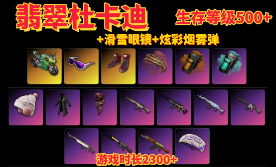 杜卡迪翡翠滑雪眼镜炫彩烟雾弹2000级豪华版账号