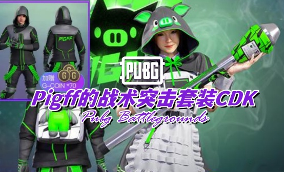 PUBG Pigff的战术突击套装CDK