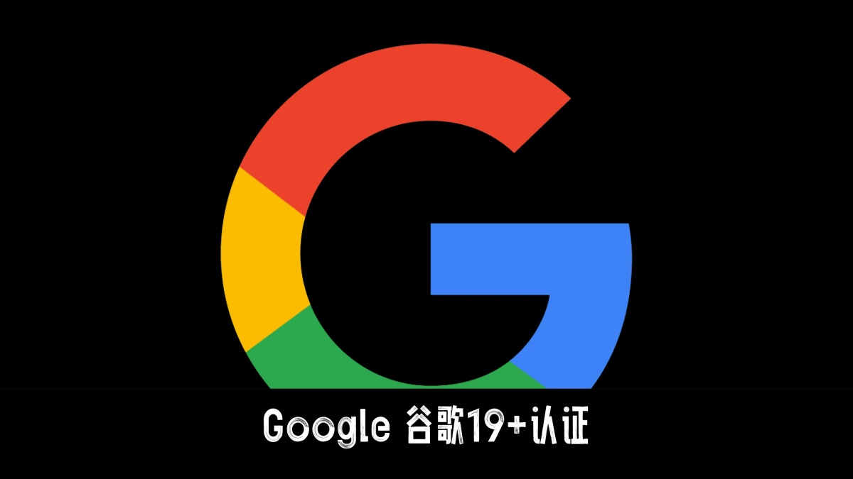 Google谷歌韩国19+年龄认证一次性