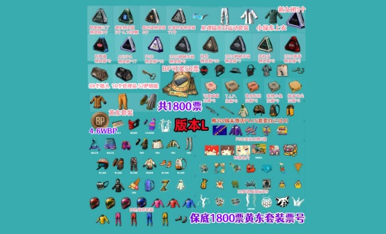 1800黑货票券+阿斯达马丁+布加迪保时捷工坊宝箱物资抽奖账号