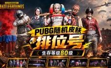 PUBG 80级盲盒排位号